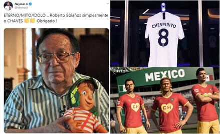 Así recuerda el mundo del futbol a Chespirito