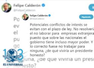 Calderón agradece disculpa de AMLO; refrenda disposición al diálogo