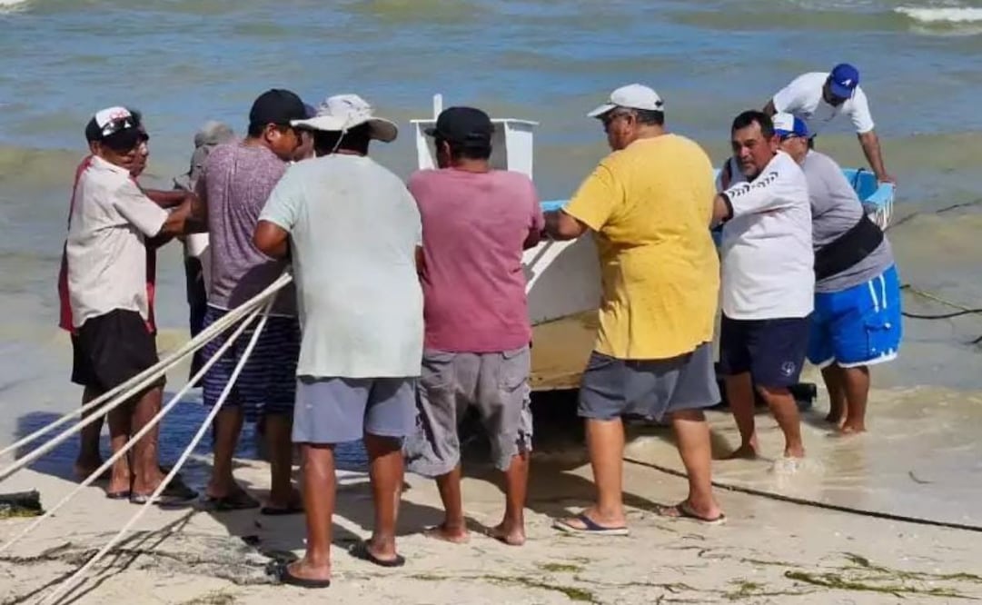 Bajas temperaturas, principalmente en la zona sur de Yucatán, afectan a la pesca (12/11/2025). Foto: Especial