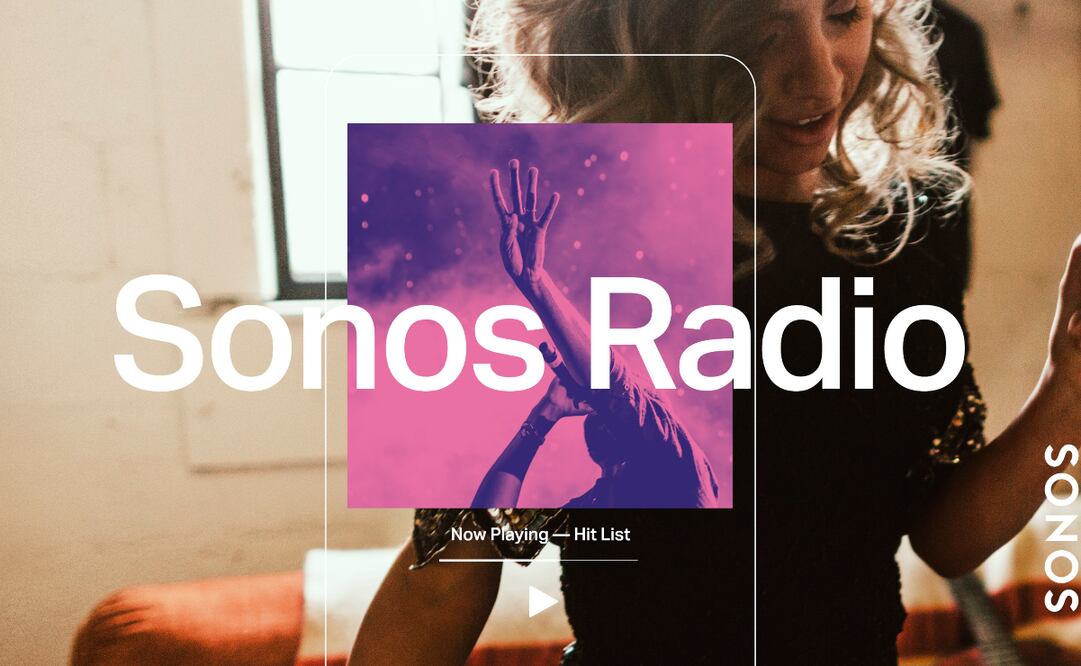 Contenido exclusivo, estaciones curadas por géneros musicales, y más de 60 mil estaciones de radio locales ahora están disponibles de forma gratuita para los propietarios de equipos Sonos