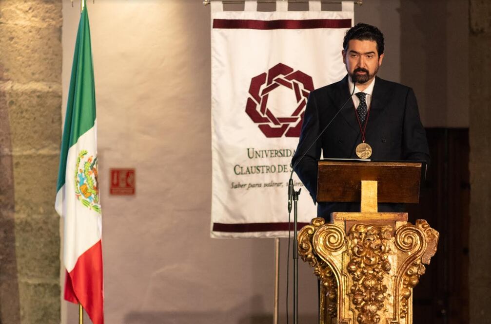 Rafael Tovar,  maestro en Historia y doctor en Filosofía Política.
Foto: Universidad del Claustro de Sor Juana