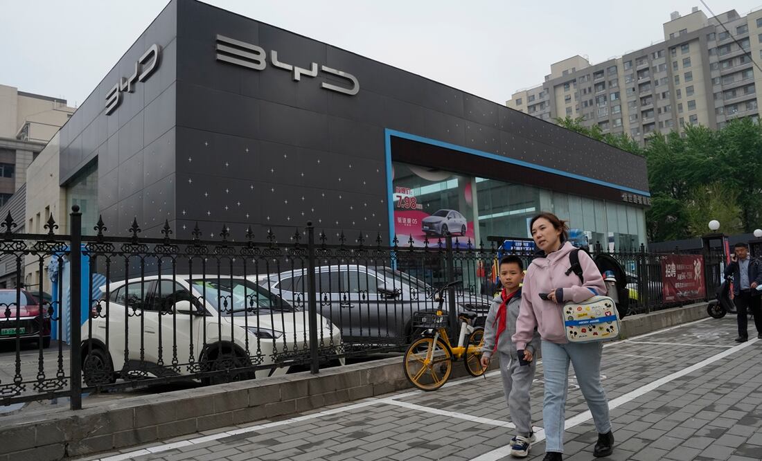 BYD hace alianza con BBVA para ofrecer financiamiento automotriz. Foto: AP/Ng Han Guan