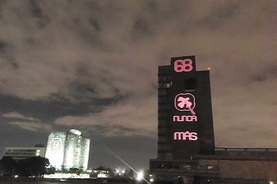 La UNAM se viste de luto por represión estudiantil