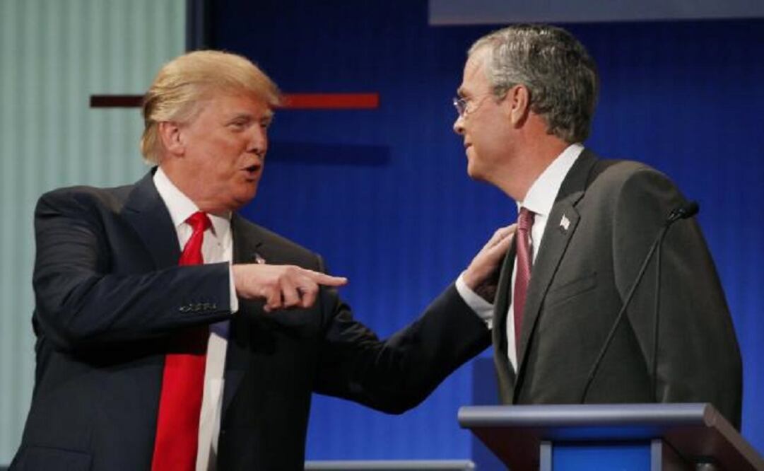 Bush and Trump have been engaged in public attacks on each another as they vie for the party's nomination. (Photo: Reuters) 