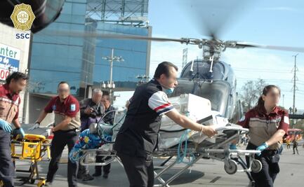 Cóndores apoyan en traslado de bebé con malformación cardiaca en CDMX