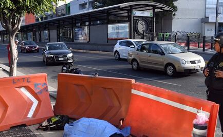 Hombre muere de infarto afuera de Metrobús Etiopía