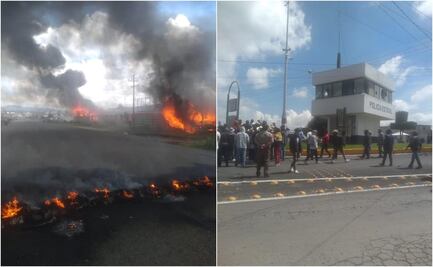 Reportan bloqueo en San José del Rincón; pobladores prenden fuego a casa de alcaldesa panista