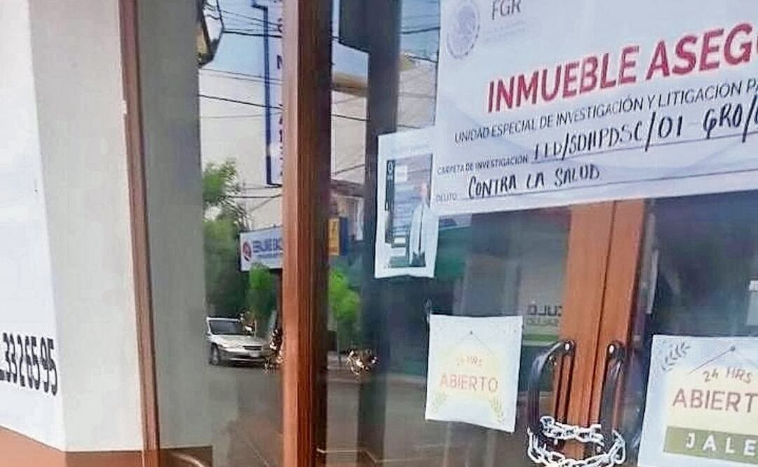 La FGR aseguró las funerarias El Ángel y Rueda, así como sus crematorios en Iguala, por el caso Ayotzinapa. Foto: Especial