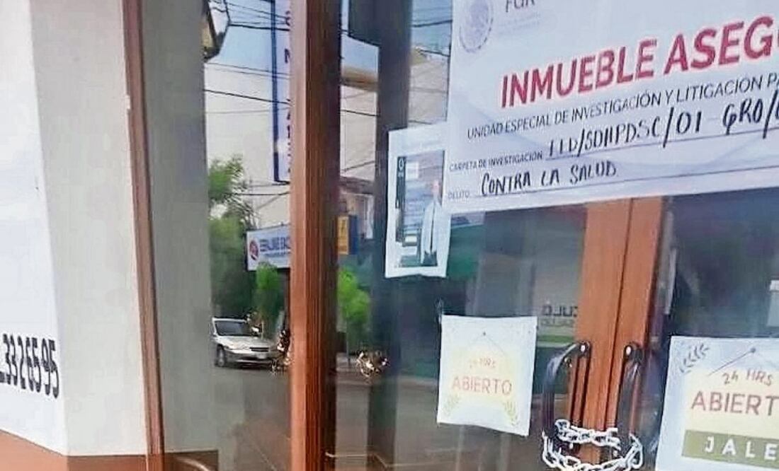 La FGR aseguró las funerarias El Ángel y Rueda, así como sus crematorios en Iguala, por el caso Ayotzinapa. Foto: Especial