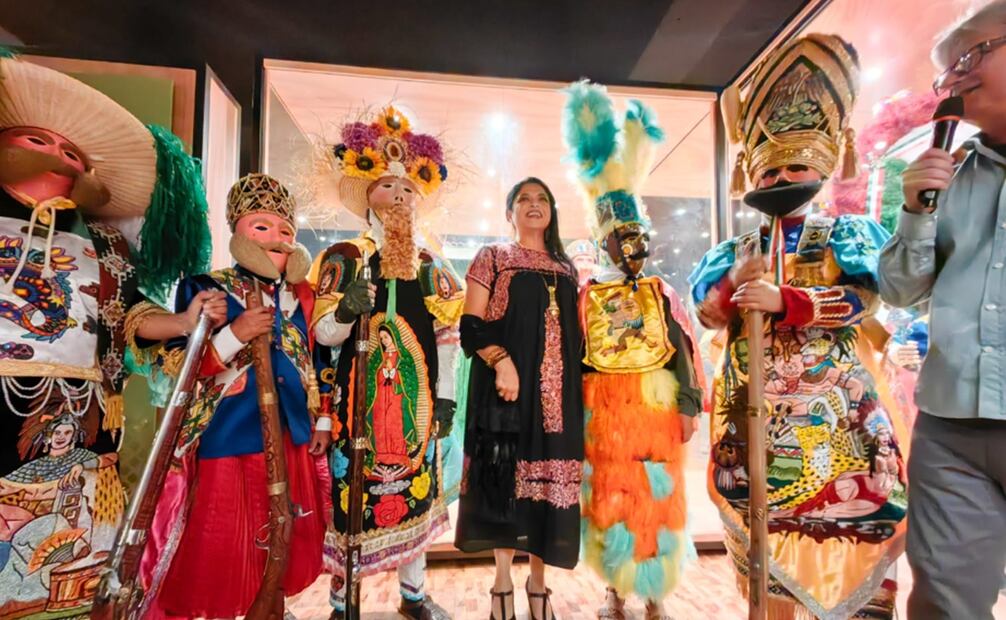 La Secretaria de Cultura Alejandra Frausto. Foto: INAH.