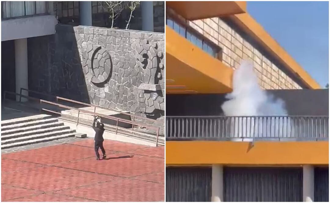 Denuncian actos vandálicos en la Ciudad Universitaria. Fotos: Especiales