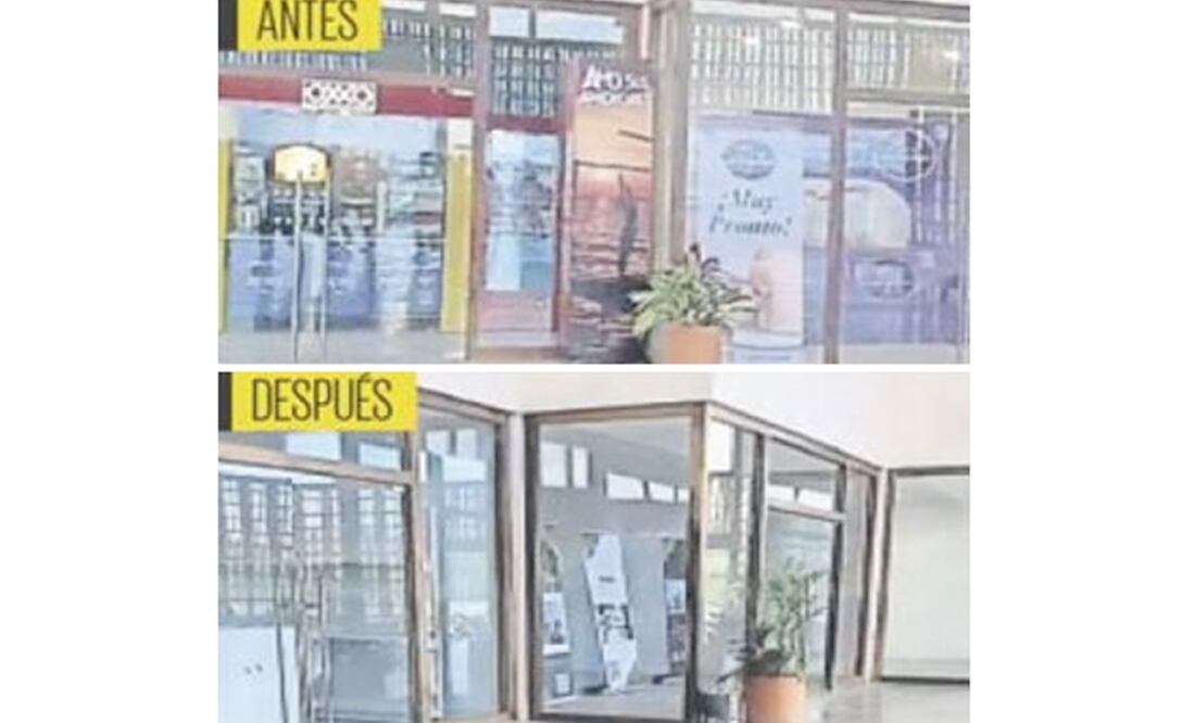 Tiendas en el Tren Maya. Foto: Tomada de video