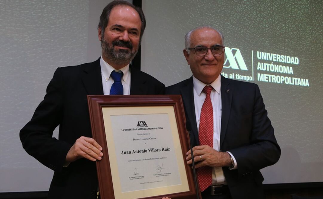 La defensa de la memoria es un acto de poesía y justicia, declaró el escritor en el acto. Foto: Tomada de la página de la Universidad Autónoma Metropolitana