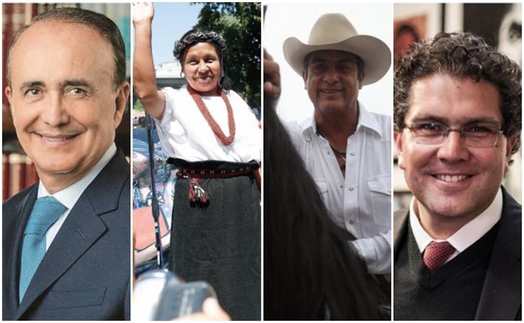 Pedro Ferriz de Con, María de Jesús Patricio, Jaime Rodríguez, & Armando Ríos Piter - File photo/EL UNIVERSAL