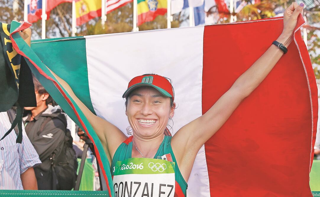 La marchista no cree tener seguro su lugar. (JAM MEDIA)