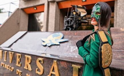 Sanely, la esteta que pasó de la psicología y el fitness a la lucha libre