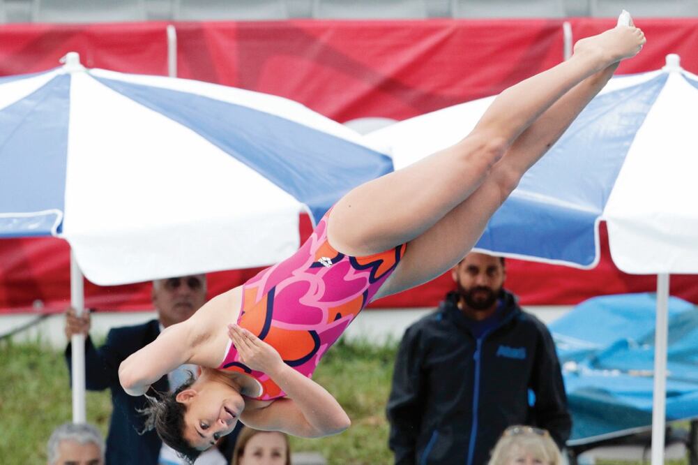 ‘Lolita’ ha corregido su técnica, pues una de sus principales fallas son las entradas; quiere brillar en individual (ARCHIVO. EL UNIVERSAL)