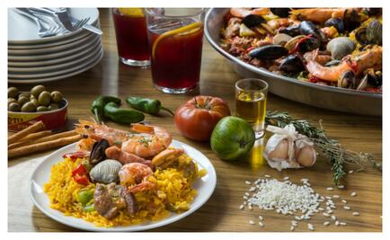 Prepara paella para papá