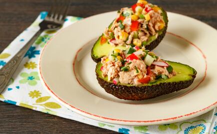#RECETA Aguacates rellenos de atún
