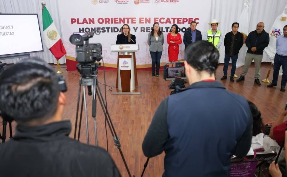 Con el Plan Oriente, 80% de la población ya tiene agua por la red. 01/09/2026 | Foto: Especial.