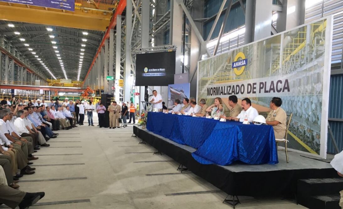 Foto: tomada de @AceroAHMSA