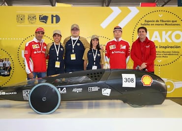 Räikkönen y alumnos de la UNAM se unen para probar los autos del futuro
