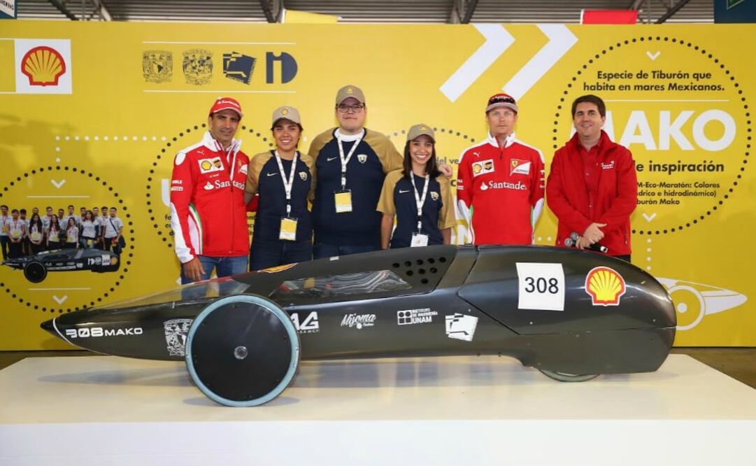 Räikkönen y alumnos de la UNAM se unen para probar los autos del futuro