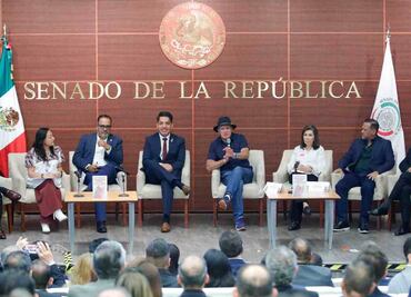 Presentan en el Senado libro "Los cárteles gringos" de Jesús Esquivel; periodista revela operación del crimen estadounidense