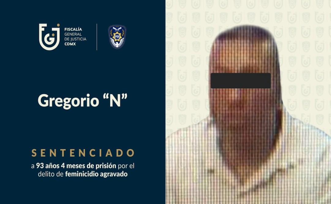 Sentencian a 93 años de prisión a feminicida de su pareja en Tláhuac; deberá pagar más de 1.5 millones de pesos. Foto: Especial