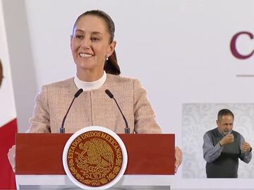 “Que desquiten su salario”; Con un aplauso, Claudia Sheinbaum celebra que magistrados y jueces levantaron paro de labores