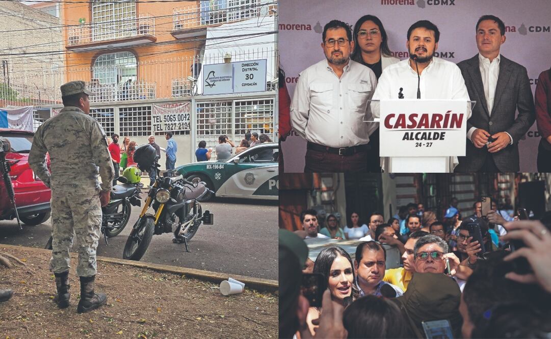 La sede distrital 30 fue resguardada por la Guardia Nacional; al recuento de votos en el Distrito 12 acudió Rojo de la Vega, y Morena impugnará elección en Cuauhtémoc. Fotos: de Jorge Medellín, Iván Montaño y Luis Camacho. El Universal
