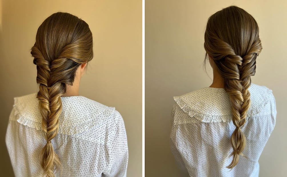 La trenza sigue siendo favorita. Foto: Instagram @saraysojo_