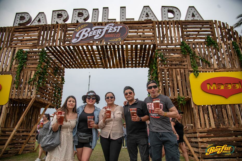 En el BeerFest 2024 no habrá que preocuparse por la comida, pues contará con distintas opciones. Foto: X @beerfestmorelos