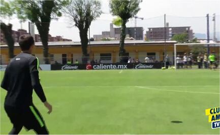 Cuando Diego Lainez y Agustín Marchesín intercambiaron funciones