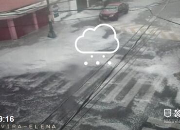 Reportan caída de granizo en 2 alcaldías de CDMX; llueve ligeramente en otras 7