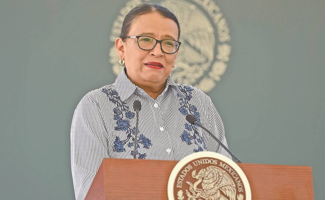 Rosa Icela Rodríguez, titular de la SSPC, afirmó que se reforzó la seguridad en Jalisco con 6 mil 400 agentes de la Guardia Nacional. Foto: PRESIDENCIA