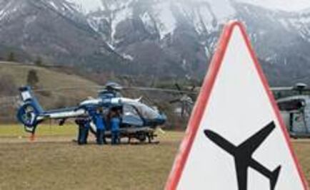 Tragedia aérea en Los Alpes