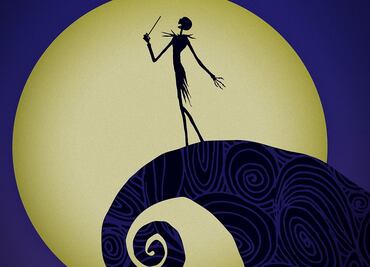 Manicura inspirada en El extraño mundo de Jack