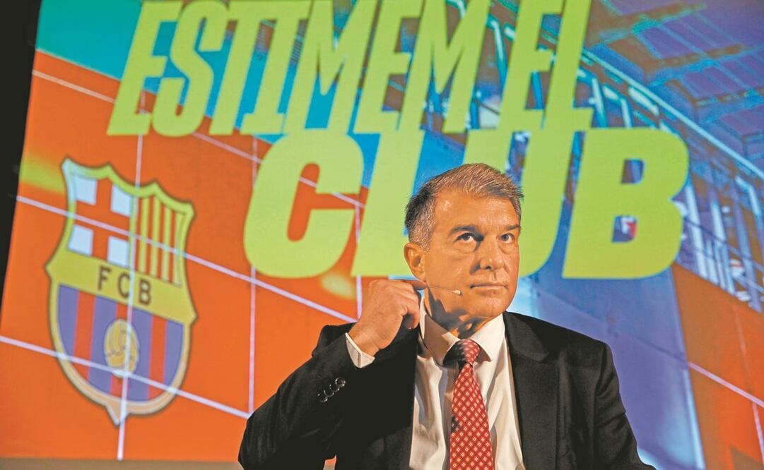 Joan Laporta, presidente del Barcelona / Foto: EFE