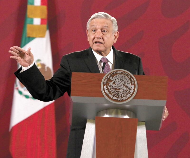 El presidente Andrés Manuel López Obrador informó que se resguarda al extitular de Semarnat, tras agresión. Foto: CARLOS MEJÍA. EL UNIVERSAL