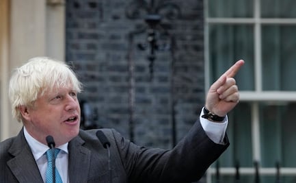 "Esto es todo, amigos": Boris Johnson se despide a su estilo de su puesto