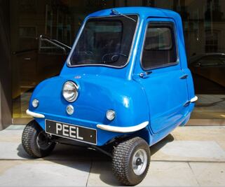 Conoce el Peel P50, el auto más pequeño del mundo