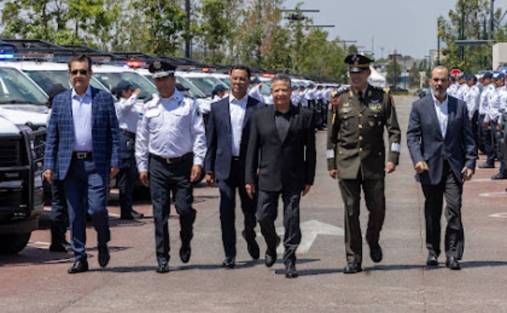 Cuerpos de seguridad de Hidalgo reciben 232 nuevas patrullas y equipo táctica; invierten 336 mdp.
Foto: Especial.