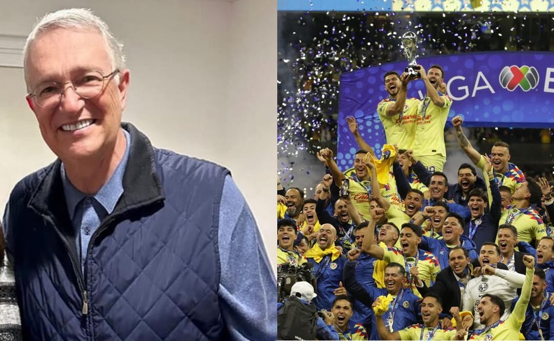 Ricardo Salinas Pliego felicita al América y Emilio Azcárraga por ser campeón del Apertura 2023