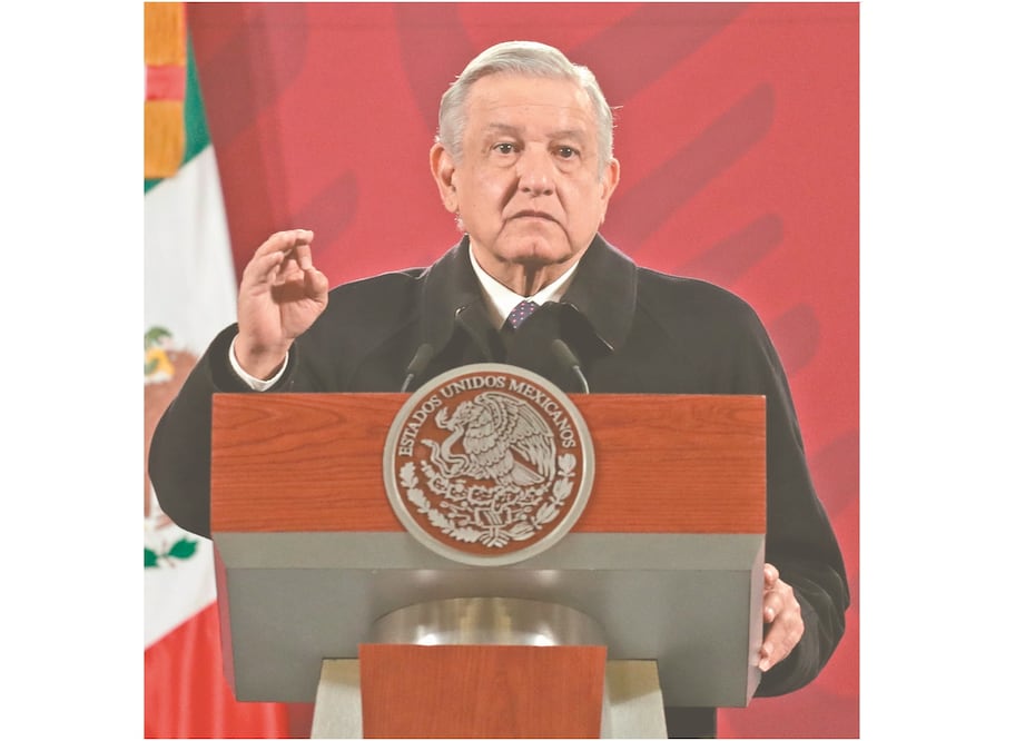 El presidente Andrés Manuel López Obrador dijo en su conferencia que en realidad no tiene una oposición muy fuerte. Foto: Germán Espinosa. El Universal 