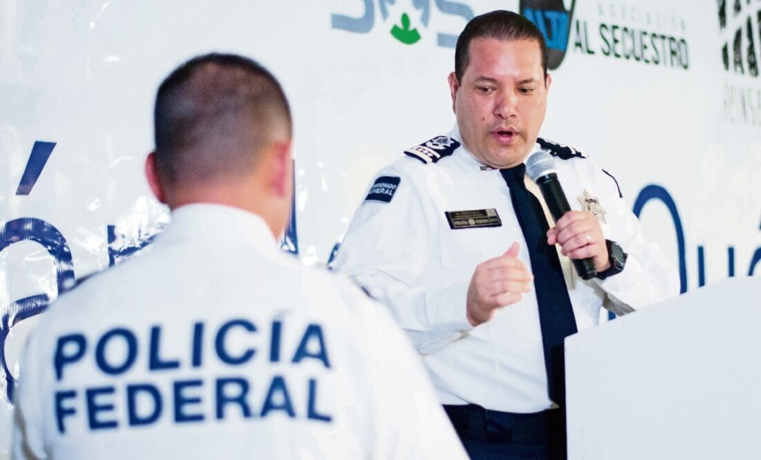 El comisionado general de la Policía Federal, Manelich Castilla Craviotto, participó en el foro #Cómo, Cuándo, con Qué, organizado por la organización Alto al Secuestro (DIEGO SIMÓN.CUARTOSCURO)