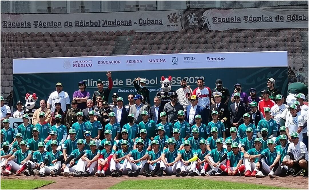 El Estadio Fray Nano le dio la bienvenida a la Clínica de Béisbol IMSS 2022 / FOTO: LEOBARDO VÁSQUEZ