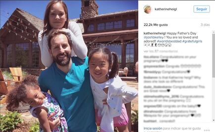 Katherine Heigl anuncia que está embarazada