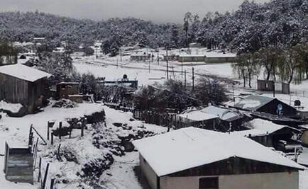 Cierran carreteras en Chihuahua por nevadas