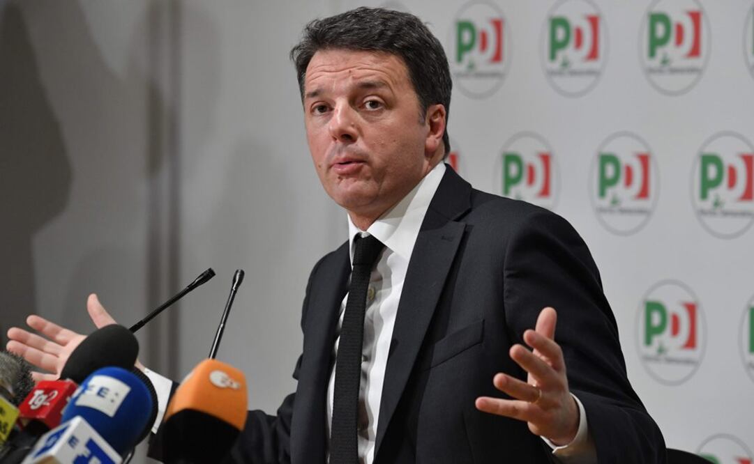 "Es obvio que después de este resultado yo deje la dirección del partido", dijo Renzi (Foto: AFP)